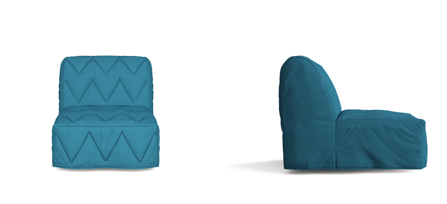 Кресла-кровати, Кресло-кровать Вилли голубой