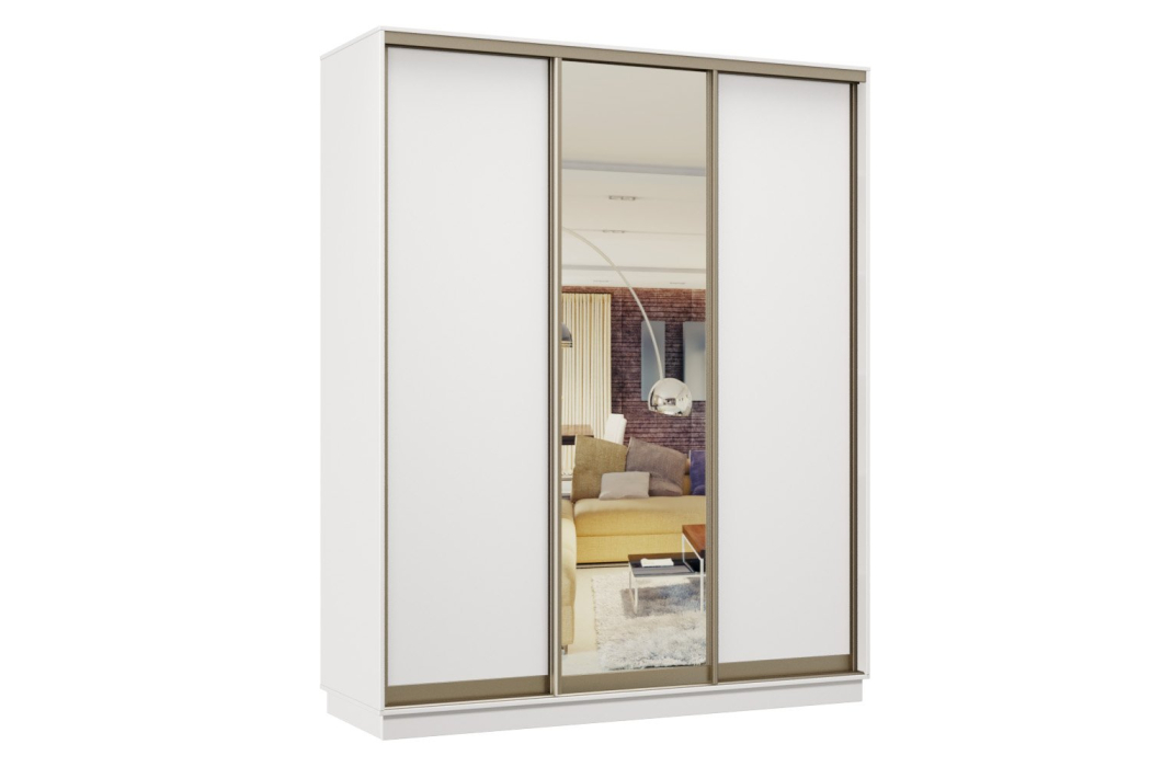 Шкафы-купе, Шкаф-купе Премьер 36 Белый