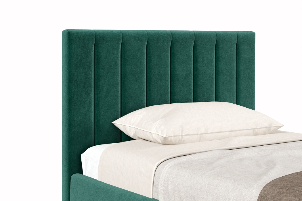 Мягкая кровать, Кровать Верона 1200 велюр