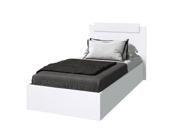 Кровать Эко 0,9 м ЛДСП