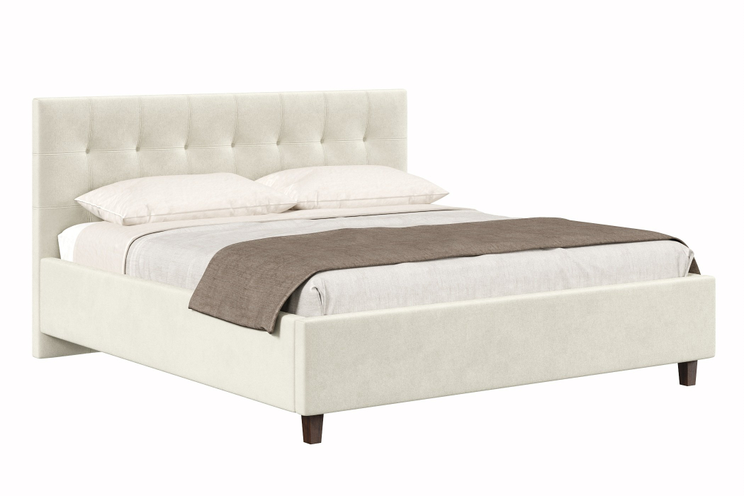 Мягкая кровать, Кровать Турин 1800, велюр