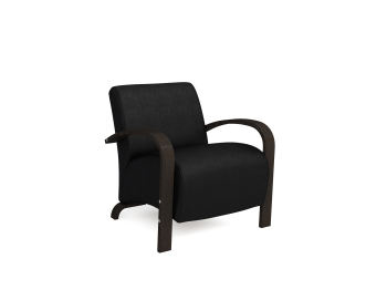 Кресло Риччи Венге — черный