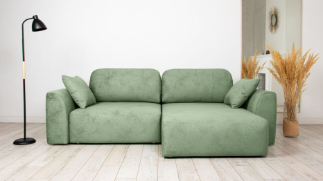 Диван угловой Trump mini, велюр