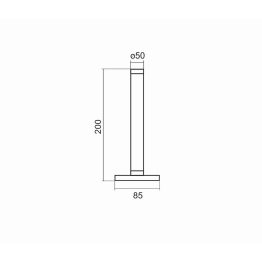 Опора для тумбы "АВРОРА" (высота 200мм)