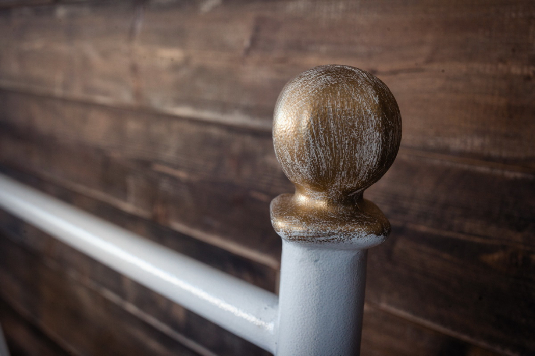 Кованые кровати, Кованая кровать Анталия 1.8 с одной спинкой