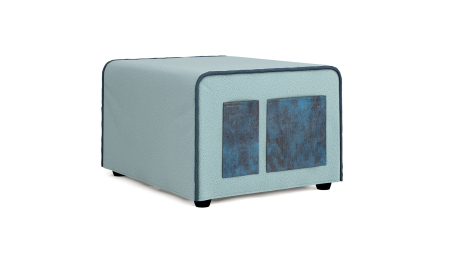 Пуф-кровать Арти МИНИ голубой