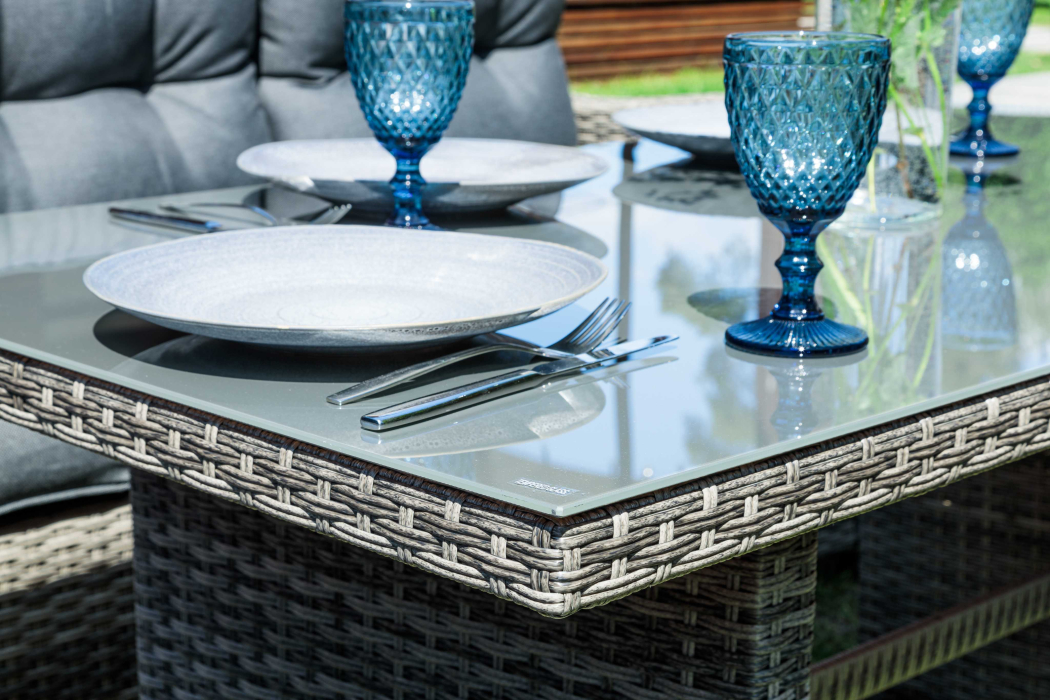 Комплекты мебели, Угловой комплект Genry из искусственного ротанга