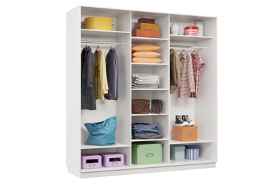 Шкаф-купе Премьер 42 (16;16;16) трёхдверный