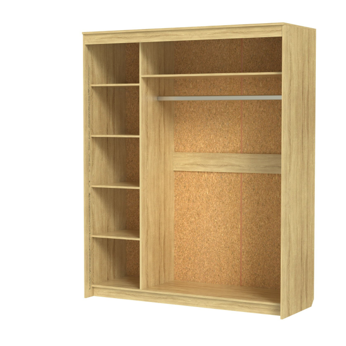 Шкафы-купе 3-х дверные, Шкаф-купе шк-21 с зеркалом