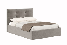 Мягкая кровать, Кровать Римини 1400, велюр