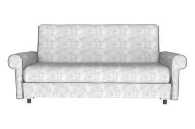 Диван Удачный (независимые пружины), флок