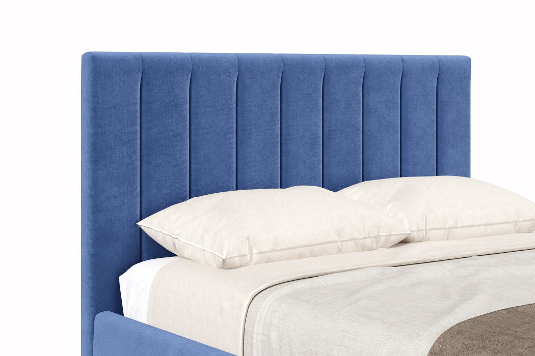 Мягкая кровать, Кровать Верона 1200 с подъёмным механизмом, велюр