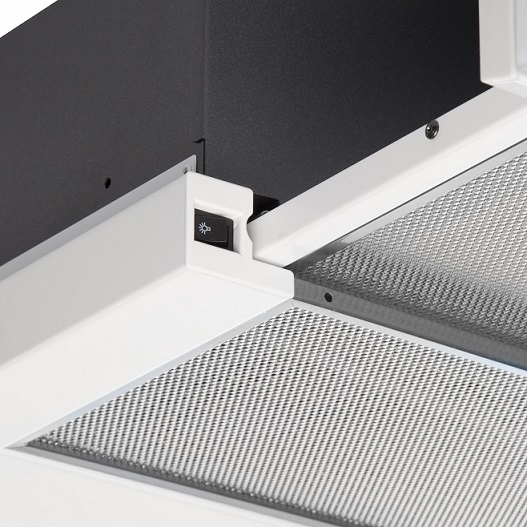 Вытяжки, Кухонная вытяжка Helena White Glass 60