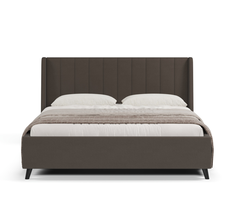 Мягкая кровать, Кровать Милла 180, велюр