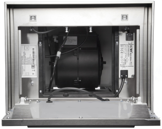 Кухонная вытяжка Konigin Geometry Inox/Black Glass