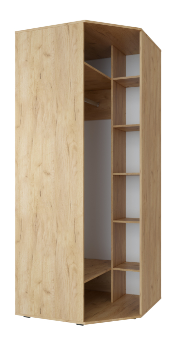 Угловые шкафы, Шкаф угловой Эмилия ЭЛ-17К глухой