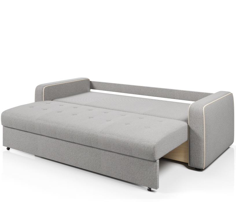 Диваны еврокнижки, Диван-кровать прямой Атланта с кантом еврокнижка,велюр