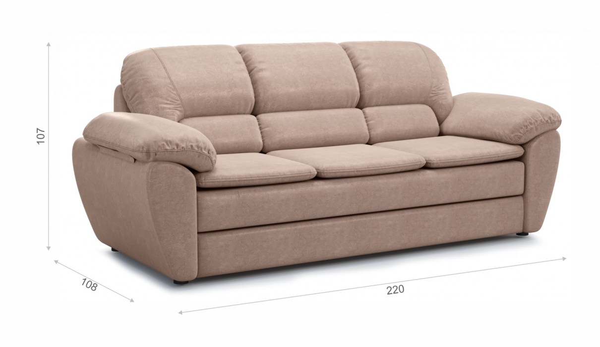 Диваны прямые, Бергамо диван прямой