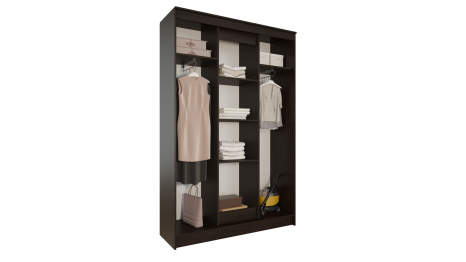 ЛДСП Шкаф-купе АГАТ Венге-Лоредо