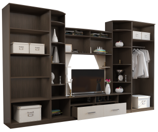 Гостиная Атланта (венге / дуб)