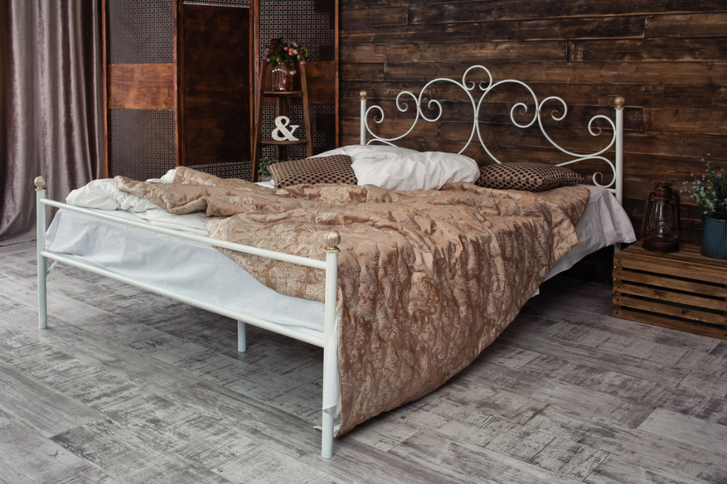 Кованые кровати, Кованая кровать Флоренция 1.8 с одной спинкой