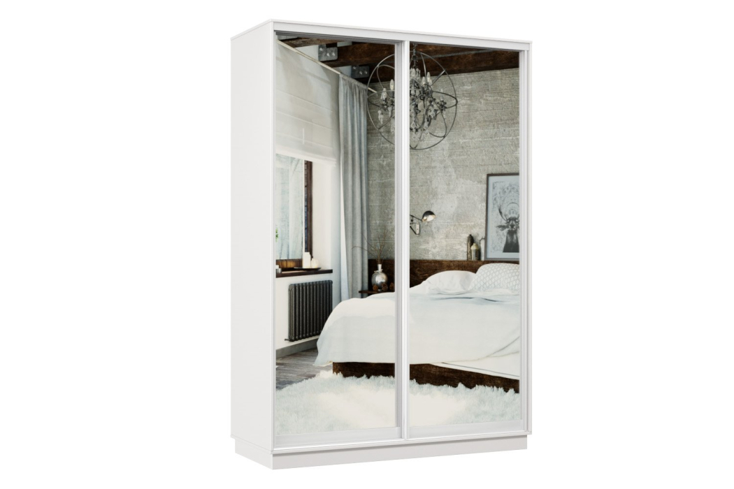 Шкафы-купе, Шкаф-купе Премьер 11 белый