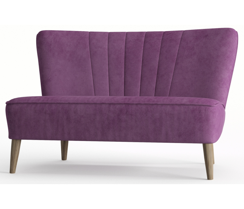 Дизайнерские диваны для гостиной, Диван прямой Зола, Велюр