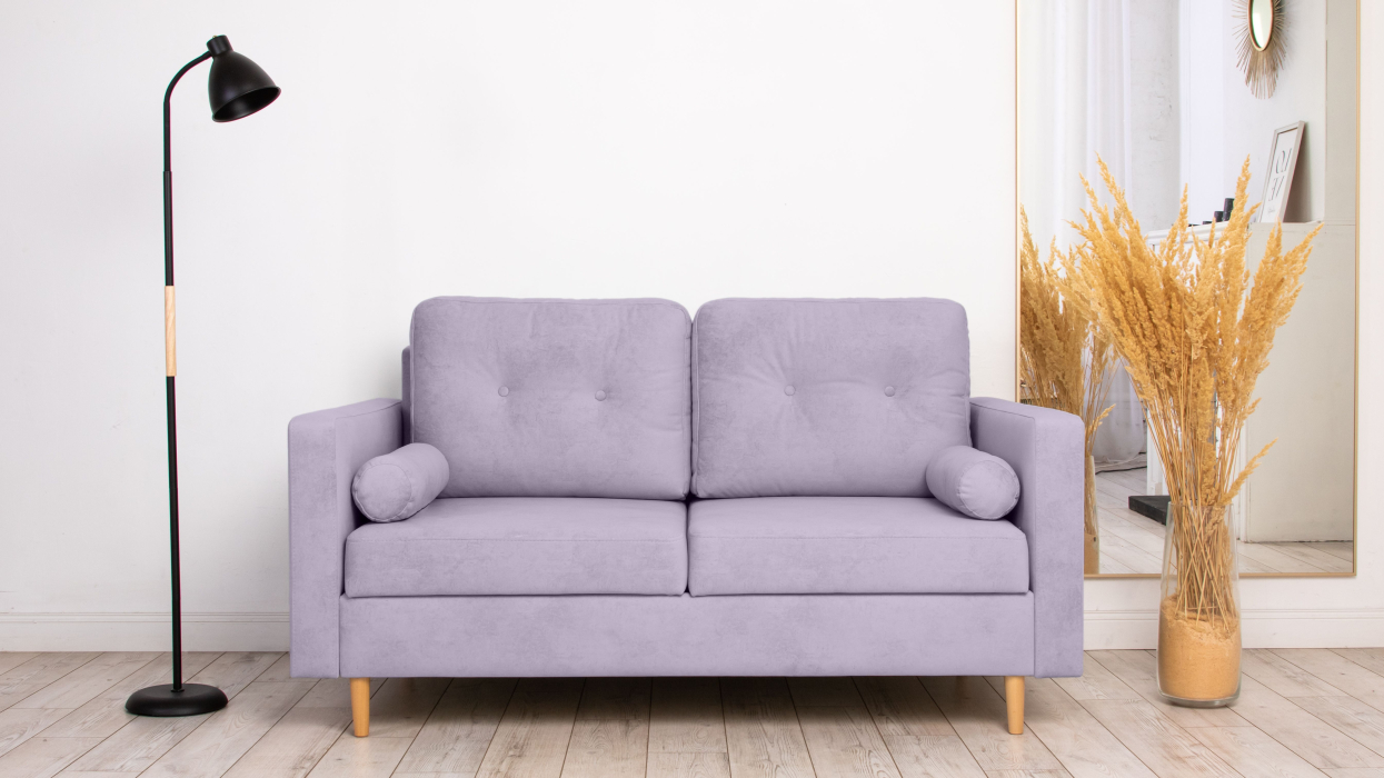 Диваны прямые кухонные, Диван Lucas 140, велюр