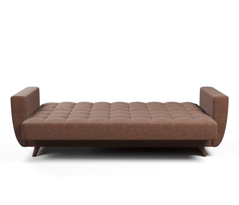 Диваны с ящиком для белья, Диван прямой книжка Корсика,рогожка