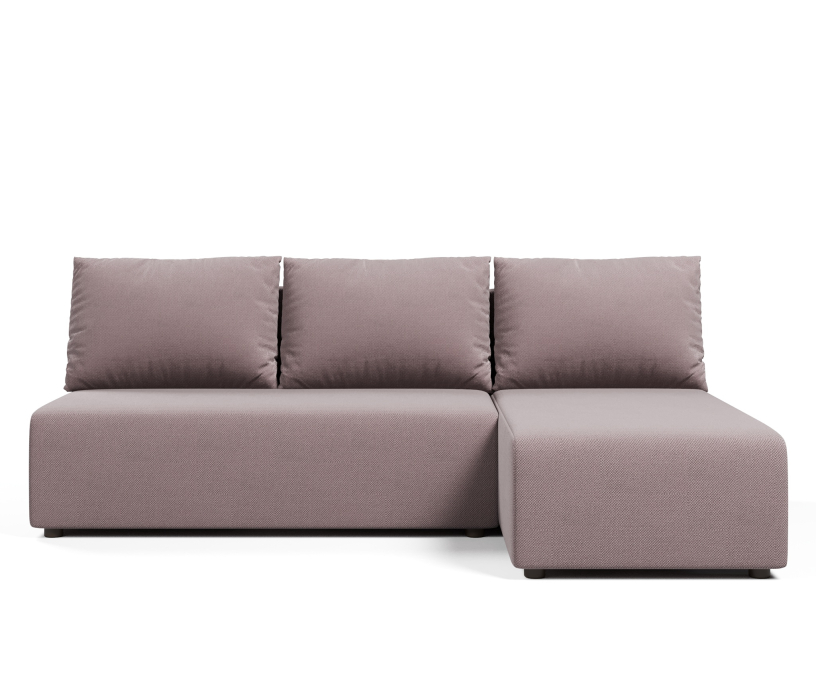 Диваны угловые, Угловой диван-кровать Каир (Комо, Крит), велюр