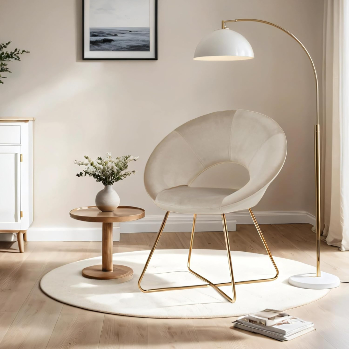 Стулья, Комплект стульев Refuge, золотой (Комплект 2 шт)