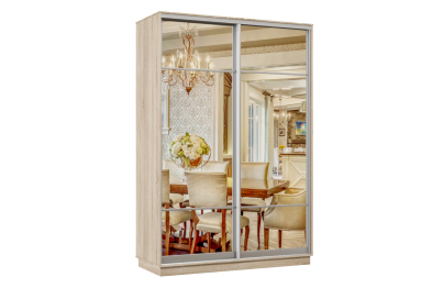 Шкаф-купе Премьер Лайт 03 (11;11) двухдверный