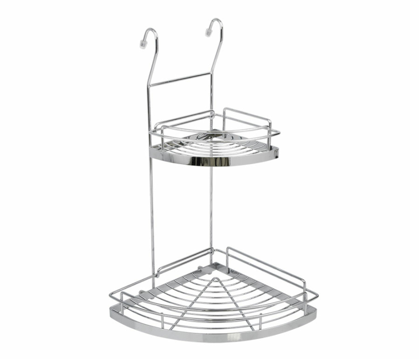 Ручки и комплектующие, Полка угловая 2 яруса (мал и бол) 23*43,5*23 см (12)