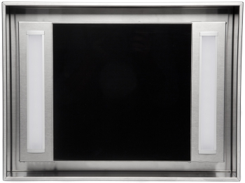 Кухонная вытяжка Konigin Geometry Inox/Black Glass