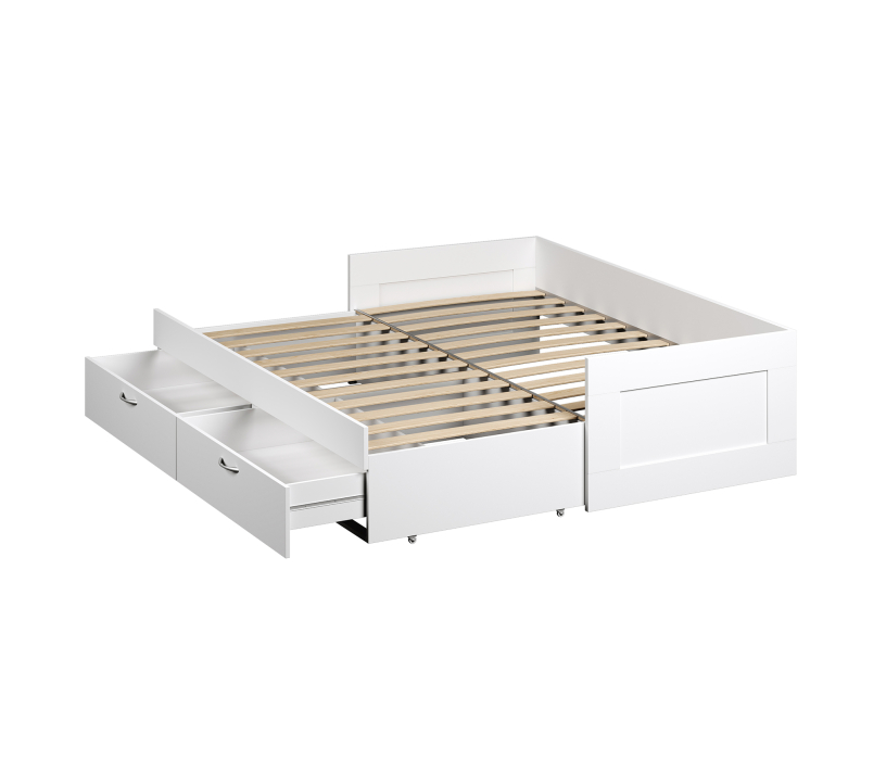 Кровати одноярусные, СИРИУС кровать раздвижная 90х200 RU