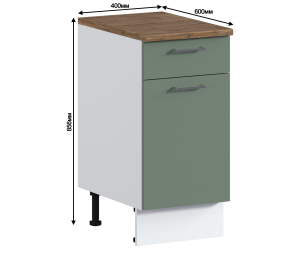 Оливер стол 1 ящ, 1 дв, 40х86 см