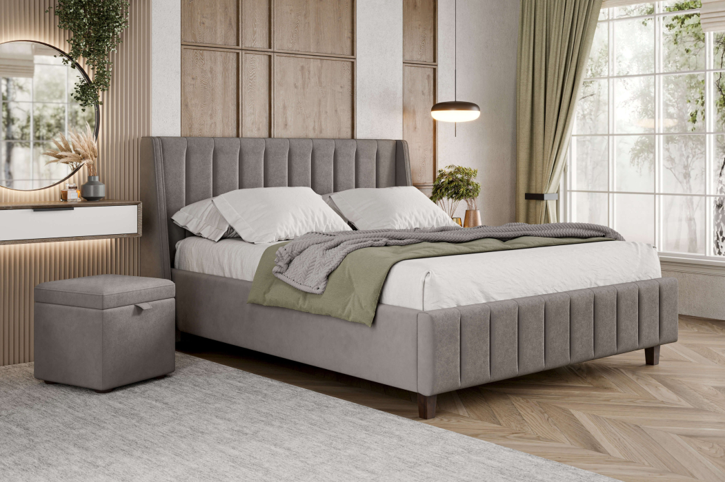 Мягкая кровать, Кровать Милана 1600