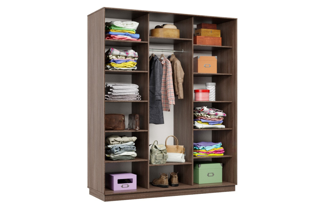 Шкафы-купе, Шкаф-купе Премьер 32 (15;15;15) трёхдверный