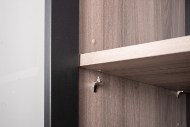 Шкаф-витрина навесной Роквуд 16.322.02