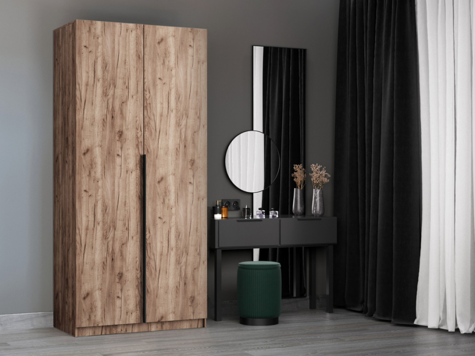 Шкафы распашные, Шкаф складной Е1 Локер ("Гармошка") 101х52,5х220 см