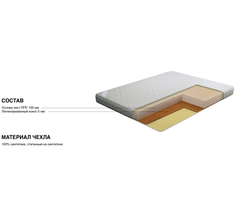 1600 x 2000, Матрас Столплит Сити - Леон 1600*2000