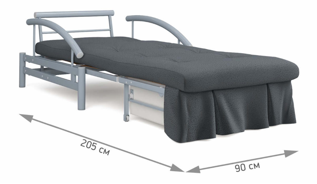 Кресла-кровати, Кресло-кровать Роджер Комфорт серый