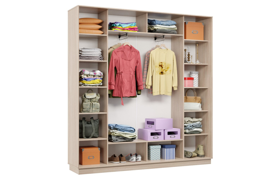 Шкафы-купе, Шкаф-купе Премьер 33 (14;14;14) трёхдверный