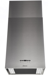 Кухонная вытяжка Konigin Geometry Inox/Black Glass