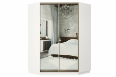 Шкафы-купе, Угловой шкаф-купе Премьер 71 Белый