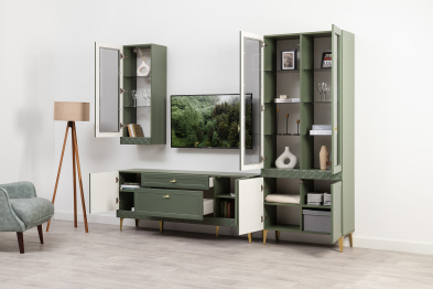 Шкаф витрина Марион 16.397.02