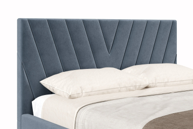 Кровать Палермо 1600, велюр