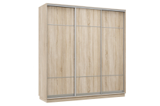 Шкафы-купе, Шкаф-купе Премьер Лайт 57 (08;08;08) трехдверный