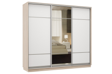 Шкафы-купе, Шкаф-купе Премьер Лайт 59 (08;11;08) трехдверный
