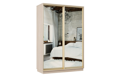 Шкаф-купе Премьер 04 ясень шимо светлый